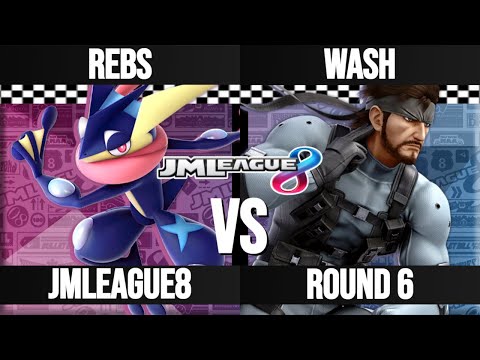 Rebs (Greninja) vs Wash (Snake) - JMLeague8 Round 6