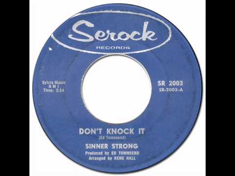 SINNER STRONG aka JOYCE HARRIS - Don't Knock It [Serock 2003] 1962 New Breed R&B