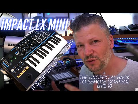 Nektar Impact LX mini review + unofficial way to integrated it to Live suite 10