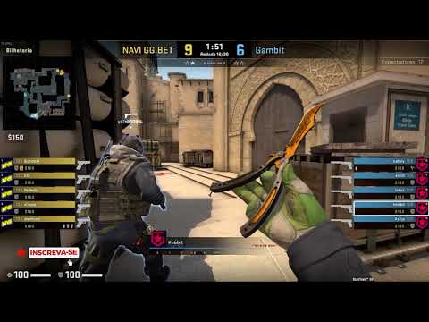 Pov Hobbit (24/17) CS GO DEMO - MIRAGE - 16 GAMBIT VS 11 NAVI (ESL Pro League 21/03/2021)