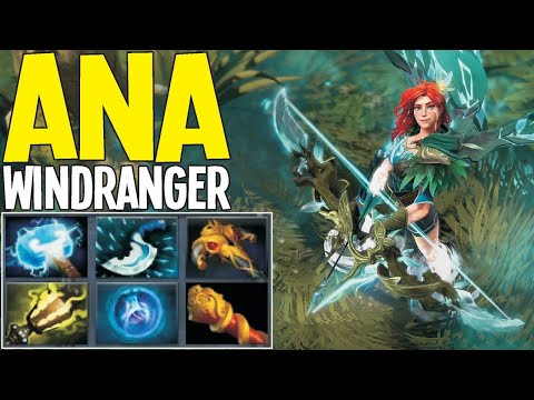Ana Windranger 27 Kills Crazy Shakle Master Toy Enemies Wtf 7.27D Dota 2 Pro Gameplay