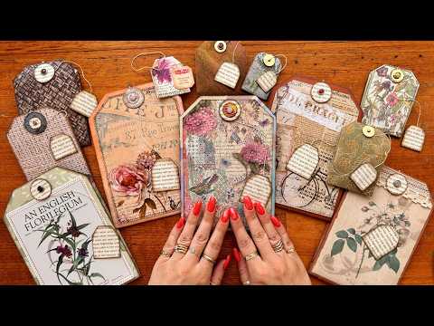 DIY Tea Bag Book | 12x12 Paper Tutorial
