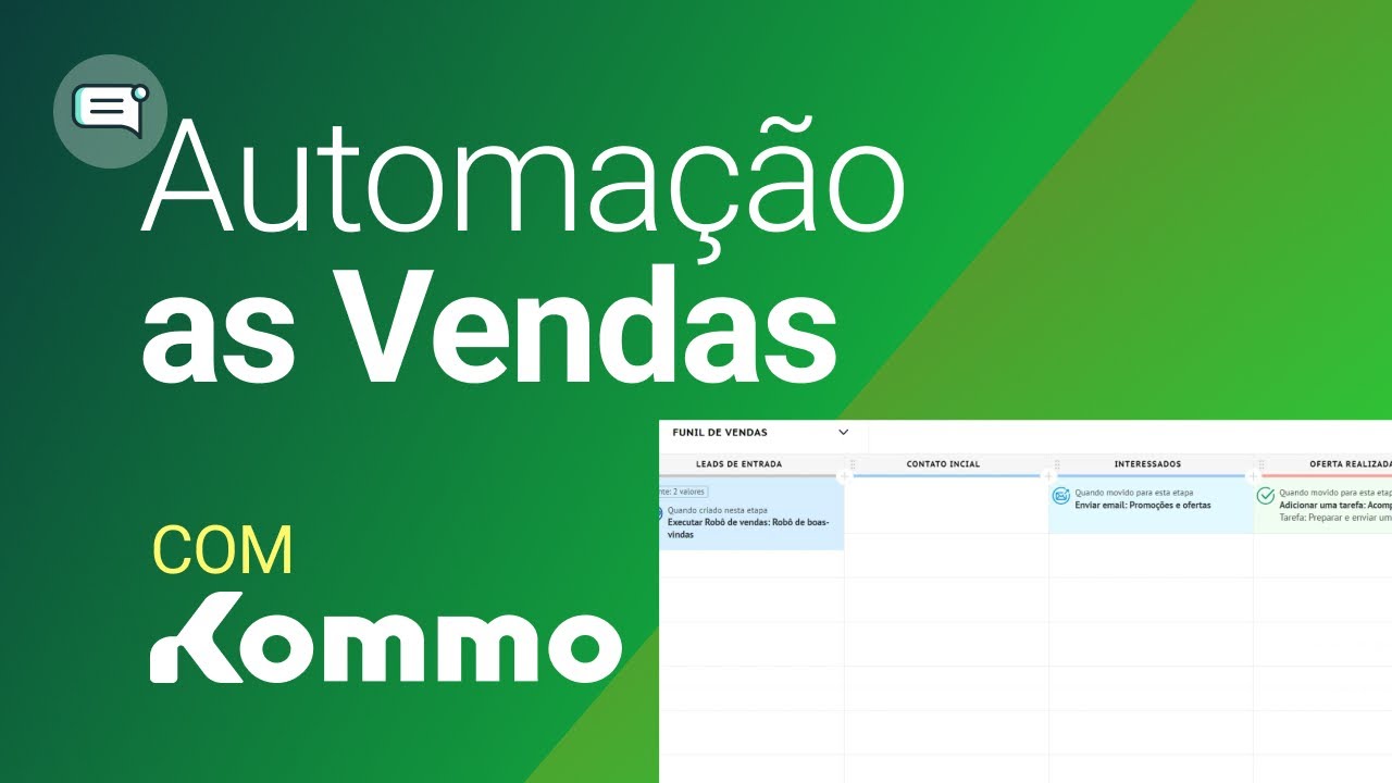 Como automatizar seu processo de vendas com o Funil de Vendas Digital no Kommo