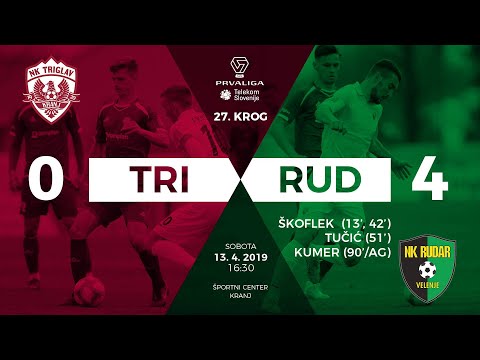 27.krog: Triglav - Rudar 0:4 ; Prva liga Telekom Slovenije 2018/2019