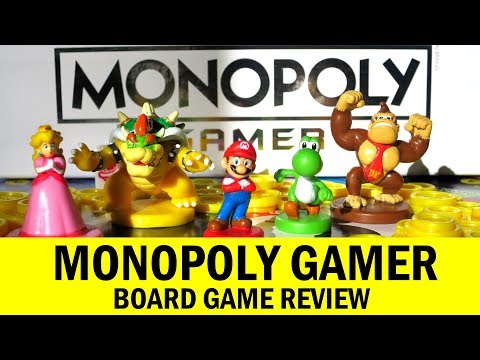 Monopoly Gamer Board Game: How To Play, Review & Runthrough - Mario Kart!