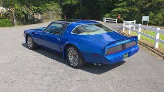 1979 Pontiac Firebird Trans Am Walk Around and Drive Away