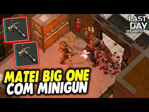 MATEI BIG ONE COM MINIGUN INCRÍVEL - Last Day On Earth