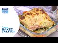 How to Make Creamy Baked Salmon