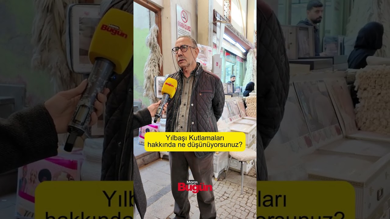 Kahramanmaraş'ta yılbaşı kutlamalarıyla ilgili görüşler sokakta farklılık gösterdi