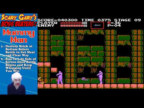 Castlevania Mummy Man Boss Guide | Video Games 101
