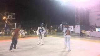 Taekwondo Campeonato RO X ACRE, final deu RO X RO 2015