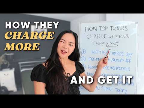 How the top tutors charge whatever they want
