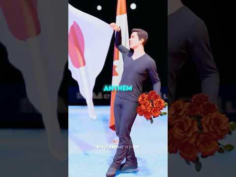 The Iceskater Who Grabbed A Flag ⛸️🎌
