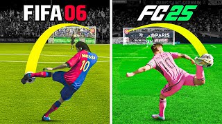 Scoring 1 Amazing Goal with Messi in Every FIFA