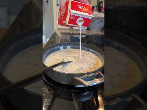 Homemade Sausage Gravy