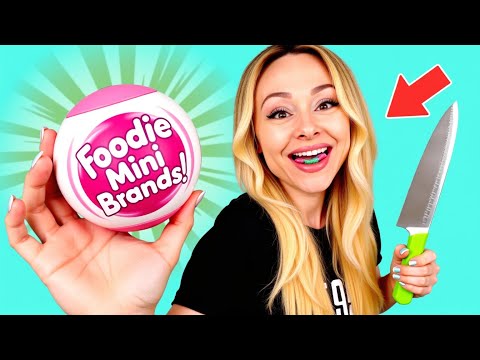 I made Mini Cakes of Mini Brands! (Hyperrealistic cakes)