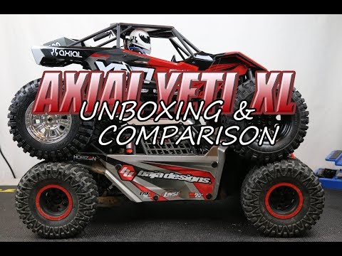 Axial Yeti XL Unboxing and Comparison