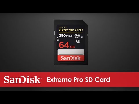 Atminties kortelė SanDisk Extreme Pro SDXC 128GB video
