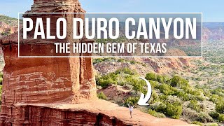 CAMPING & HIKING IN THE TEXAS GRAND CANYON (Palo Duro Canyon State Park) | Texas Road Trip PART 2!