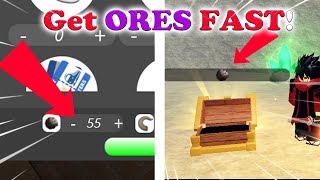 How To Get ORES Fast! | Project Slayers