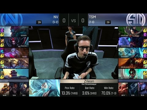 TSM vs NV All Games - S6 NA LCS Summer 2016 W4D3
