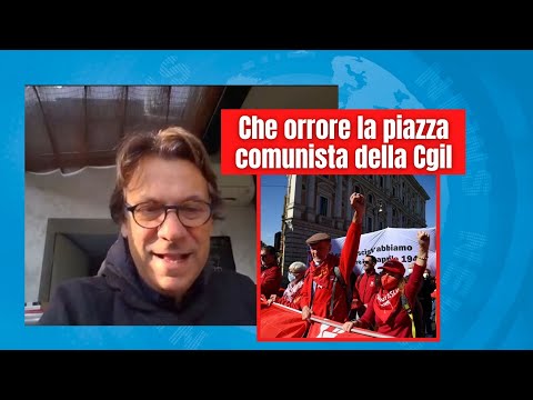 Zuppa di Porro 17 ott - Che orrore la piazza comunista della Cgil