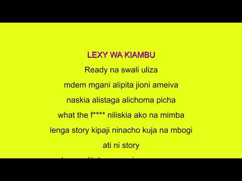 [EXCLUSIVE] Kiambu Drill Lyric Video: Hassvah Jioni's Vibes