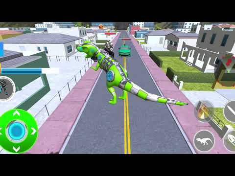 Dino Robot Car Game Dinosaur Robot Transform hero Android Gameplay #05