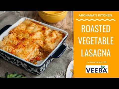 Roasted Veg Lasagna | Vegetarian Lasagna | Italian...