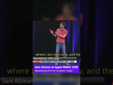 Sam Altman Discusses Loopt at Apple WWDC 2008