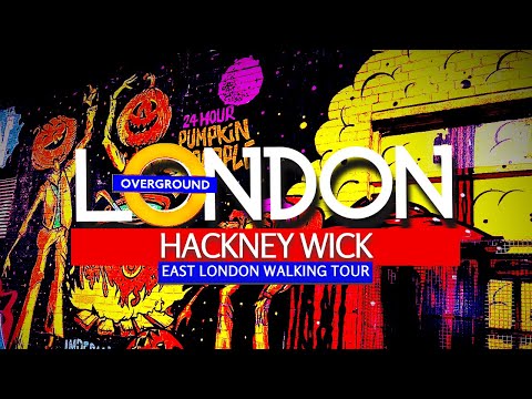 EAST LONDON NIGHT WALK 4K | SECRET HACKNEY WICK BARS | OLYMPIC PARK [3D BINAURAL AUDIO] UK