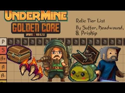 UnderMine Relic Tier List: Starter Relics | Feat. Headwound, Priskip (#5)