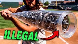 We Built Illegal Bats To Face A Pro Pitcher