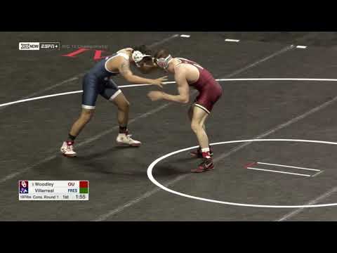 197lbs Jake Woodley (Oklahoma) tech fall Nick Villarreal (Fresno State)
