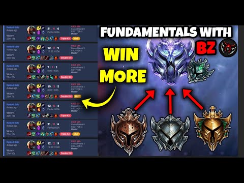 Climb Out Of LOW ELO By Learning The Basics | Fundamentals with BZ #1