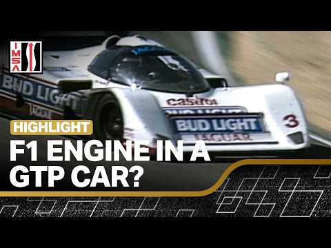 Legendary 11,500 RPM IMSA GTP Car | 1992 On Board at Laguna Seca in the Jaguar XJR-14