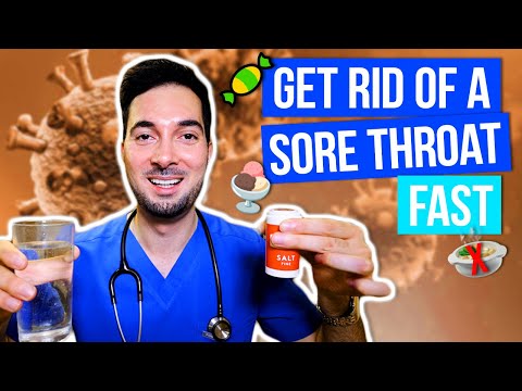 How to get rid of a sore throat fast home remedies cure