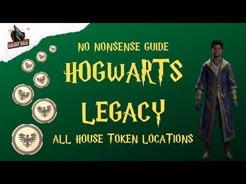 All 16 House Token Locations - A Quick No Nonsense Guide - Hogwarts Legacy