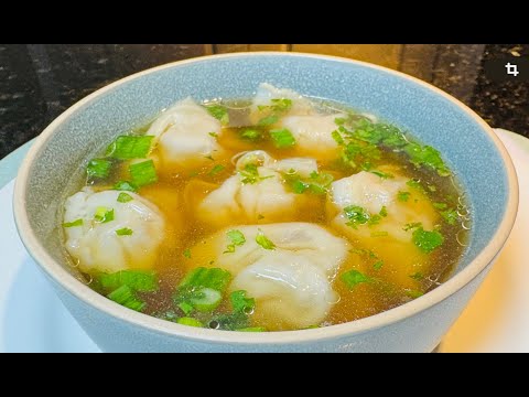 HOW TO MAKE WONTON SOUP AND ITS SECRET!
