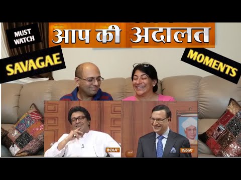 RAJ THACKERAY in Aap Ki Adalat FULL INTERVIEW(Part 3) - India TV | THUG LIFE || SAVAGE MOMENTS Video