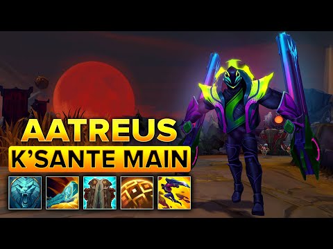 Aatreus K'Sante Montage 2025 - Challenger K'Sante Main Best Plays Season 15
