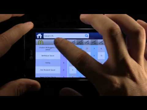 Fast Food Nutrition App for Android