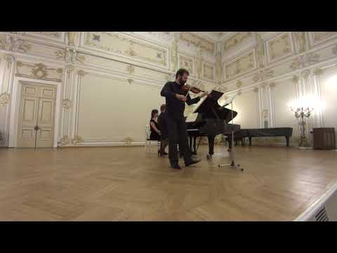 Ilya Gringolts and Peter Laul play Dvorak Sonatina op. 100