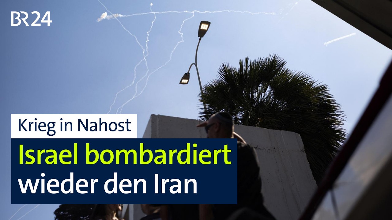 Krieg in Nahost: Israel setzt Angriffe auf Iran fort | BR24