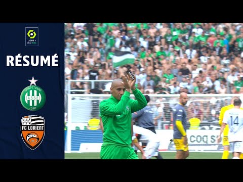 AS SAINT-ÉTIENNE - FC LORIENT (1 - 1) - Résumé - (ASSE - FCL) / 2021-2022