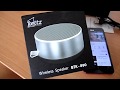 Kettz BTK-890 Bluetooth speakers test @ Audio Centar