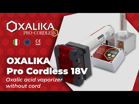 Oxalic acid vaporizer without cord - OXALIKA Pro Cordless 18 Volt