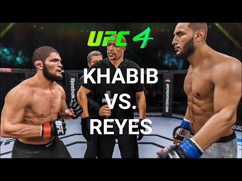 Khabib vs. Dominick Reyes (EA Sports UFC 4) Champions Fight