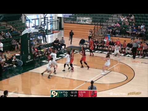 Cal Poly v California State University Northridge, Women's Basketball Highlights -- Jan. 13, 2018
