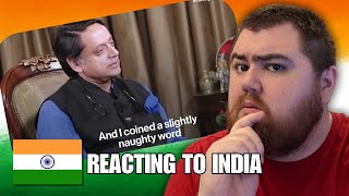 English Looted Indian Words - The Tharoor Guide To Indian English - Reaction 🇮🇳 #india MQDEFAULT Thumbnail